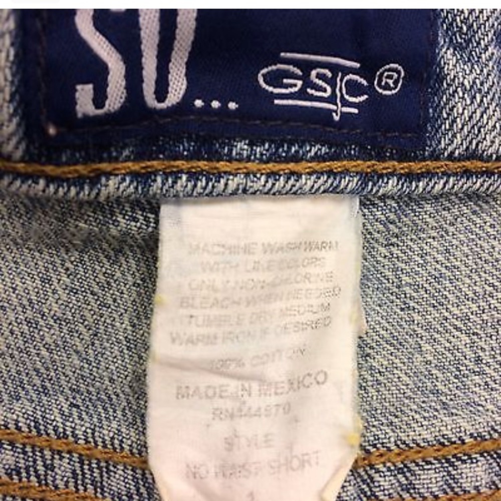 4/$25 Sale So GSJC Distressed Jean Shorts - Picture 6 of 8
